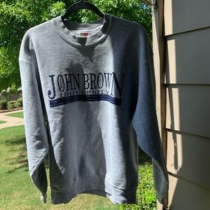 John Brown University sweatshirt